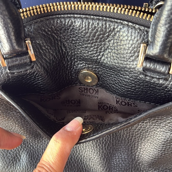 MICHAEL Michael Kors Pebbled Leather Tote Crossbody Bag - Picture 9 of 12